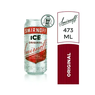 Vodka Smirnoff Ice Original Lata 473 ml