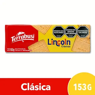 Galletitas Terrabusi Lincoln Clásicas 153 g