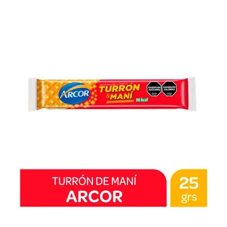 Oblea Arcor Turrón y Maní 25 g
