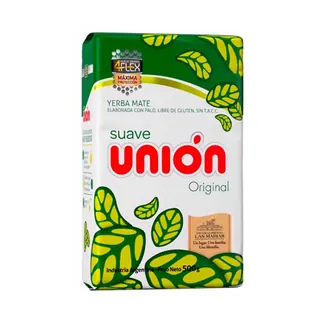 Yerba Mate Unión Suave Original 500 g