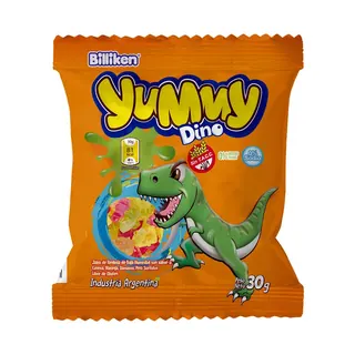 Gomitas Billiken Yummy Dinosaurios 30 g