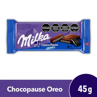 Oblea Milka Choco Pause Sabor Oreo 45 g