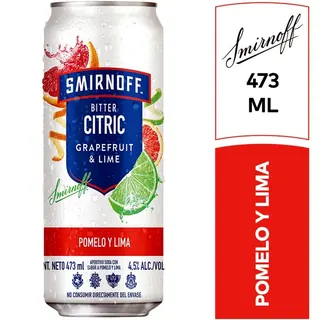 Aperitivo Smirnoff Ice Pomelo y Lima Lata 473 ml