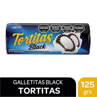 Galletitas Tortitas Chocolate Rellenas de Vainilla 125 g
