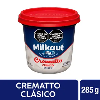 Queso Untable Milkaut Crematto 285 g