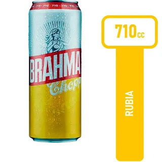 Cerveza Brahma Rubia Lata 710 ml