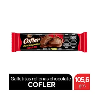 Galletitas Cofler Choco Cookie Bañadas en Chocolate 105,6 g