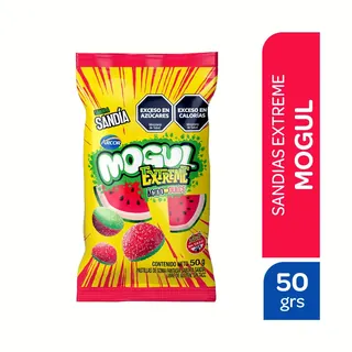 Gomitas Mogul Extreme Ácidas Frutales Sandía 50 g