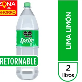 Gaseosa Sprite Lima-Limón 2 L Retornable