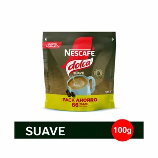 Café Instantáneo Nescafé Dolca Suave Doypack 100 g