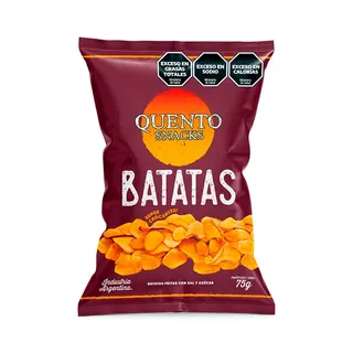 Batatas Fritas Quento Sabor Sal y Azúcar 75 g