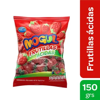 Gomitas Mogul Frutillas Ácidas 150 g