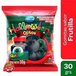 Gomitas Mogul de Fruta Ojitos Halloween 30 g