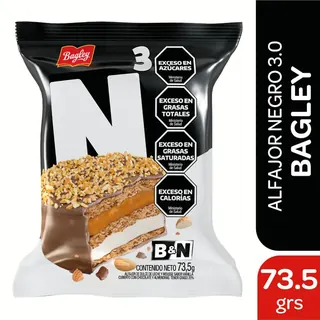 Alfajor B&N Triple Chocolate 73,5 g