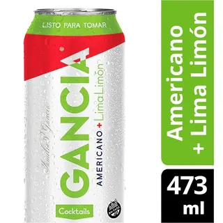 Aperitivo Gancia Lima Limón Lata 473 ml