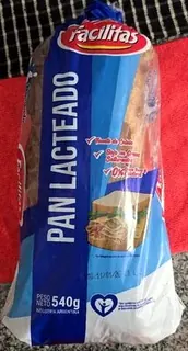 Pan Lactal Facilitas 520 g