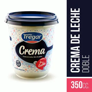 Crema de Leche Tregar Doble en Pote 350 g