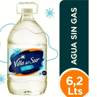 Agua de Mesa sin Gas Villa del Sur Bidón 6,2 L