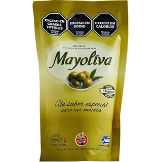 Mayonesa Mayoliva con Aceite de Oliva 250 cc