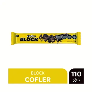 Chocolate Cofler Block con Maní 110 g
