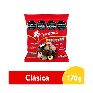 Galletitas Dulces Terrabusi Variedad Mix 170 g
