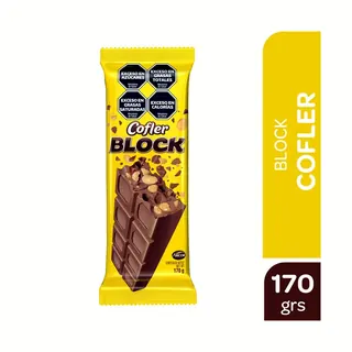 Chocolate Cofler Block con Maní 170 g