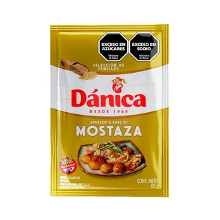 Mostaza Dánica Tradicional 60 g