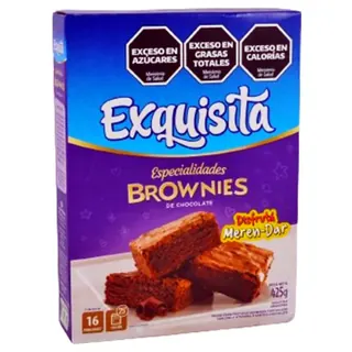 Brownies de Chocolate Exquisita 425 g