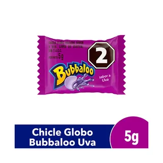 Chicle Bubbaloo Uva 5 g