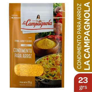 Condimento para Arroz La Campagnola Sobre 23 g
