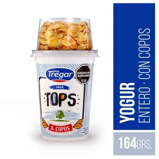 Yogur Tregar Entero con Cereales 164 g