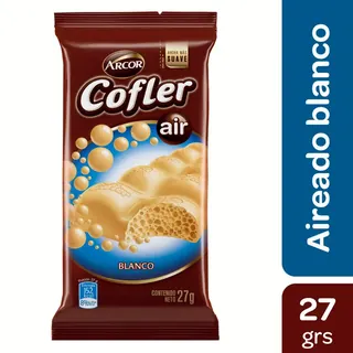 Chocolate Cofler Aireado Blanco 27 g