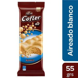 Chocolate Cofler Aireado Blanco 55 g
