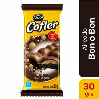 Chocolate Cofler Aireado Bon o Bon 30 g