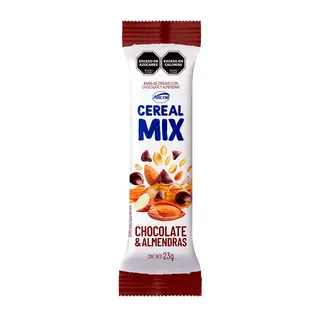 Barra de Cereal Cereal Mix Chocolate y Almendras 23 g
