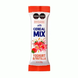 Barra de Cereal Cereal Mix Yogur y Frutilla