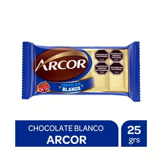 Chocolate Blanco Arcor 25 g