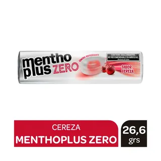 Caramelos Menthoplus Zero Cereza 26,6 g