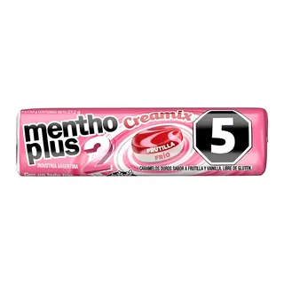Caramelos Menthoplus Cremix Frío y Frutilla 27,2 g