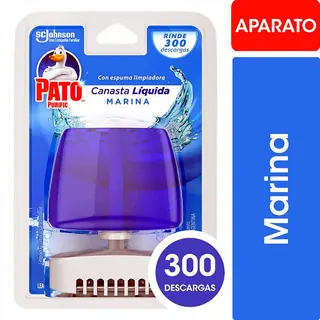 Limpiador de Inodoro Pato Purific Canasta Líquida Marina 50 ml