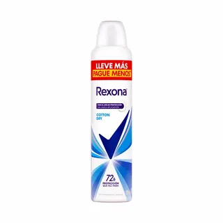 Antitranspirante en Aerosol Rexona Cotton Dry 250 ml