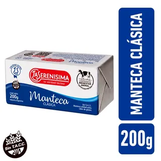 Manteca La Serenísima Extra para Untar 200 g