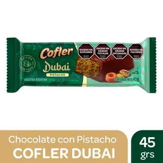 Chocolate Cofler Estilo Dubái 45 g