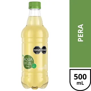 Agua Saborizada Aquarius Pera 500 ml