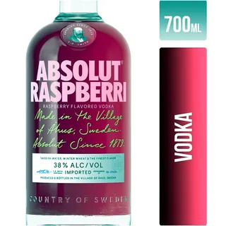 Vodka Absolut Raspberri (Frambuesa) 700 ml