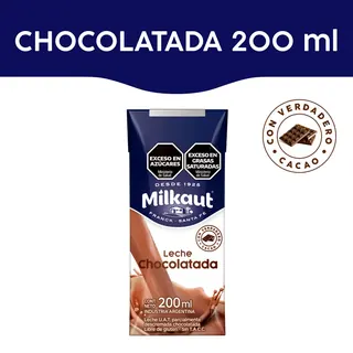 Leche Chocolatada Milkaut 200 cc