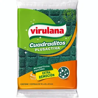 Esponja Virulana con Cuadraditos 1 u