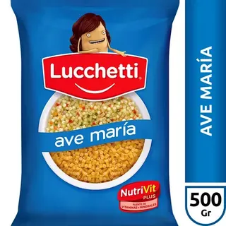 Fideos Lucchetti Ave María 500 g