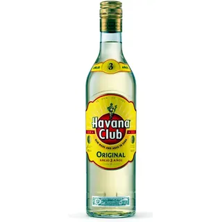 Ron Blanco Havana Club Añejo 3 Años 750 ml