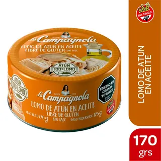 Atún en Aceite La Campagnola Lomitos 170 g